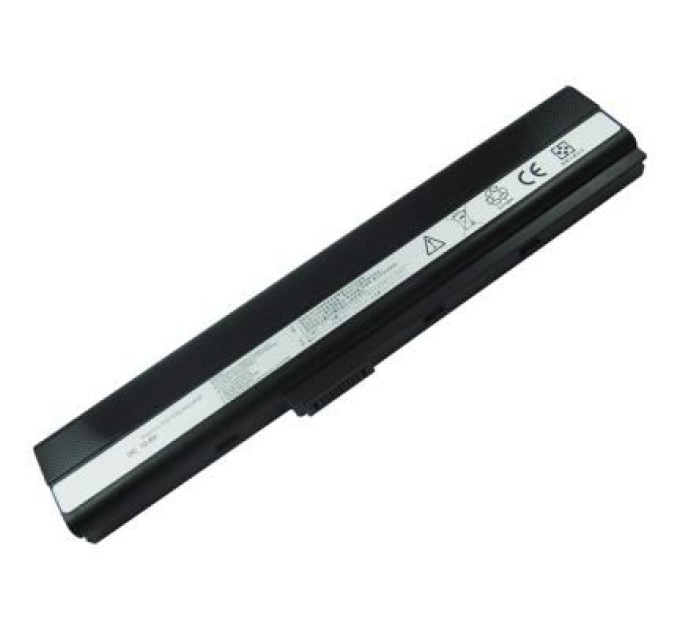 PowerPlant Акумулятор до ноутбука ASUS A32-K52 (A32-K52, ASA420LH) 10.8V 5200mAh PowerPlant (NB00000043)