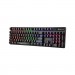 Клавіатура Xtrike ME GK-980 6 colors-LED Mechanical Red Switch USB Black (GK-980)