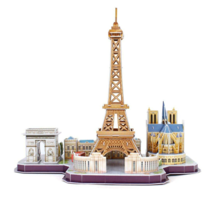 Cubic Fun Пазл Cubic Fun City line Paris (MC254h)