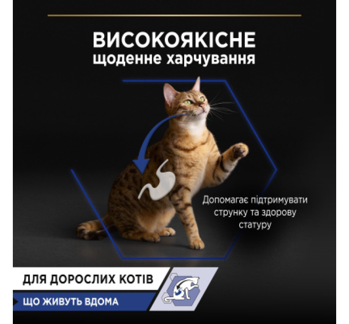 Purina Pro Plan Вологий корм для кішок Purina Pro Plan Adult Indoor Nutrisavour Для кішок, що живуть у приміщенні З лососем 85 г (8445290172990)