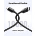 Ugreen Кабель мультимедійний HDMI to HDMI 1.0m V2.0 Cafule 4K HD119 Ugreen (30999)