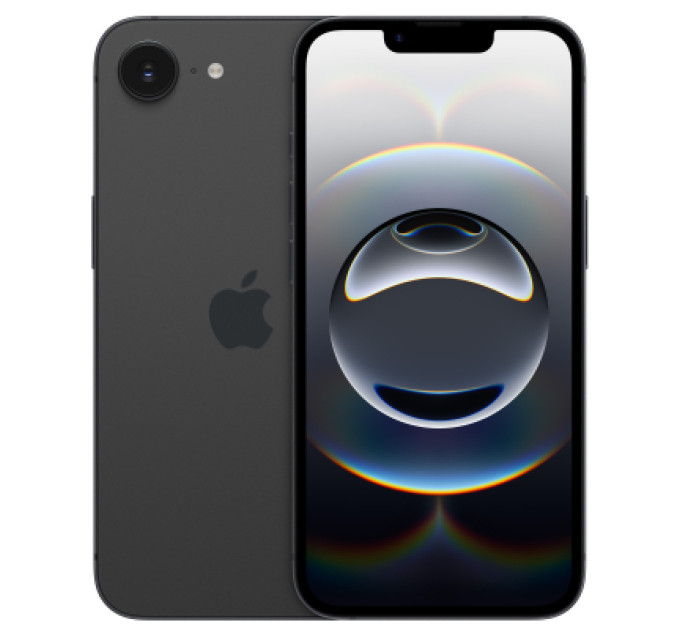 Apple Мобільний телефон Apple iPhone 16e 128GB Black (MD1Q4)