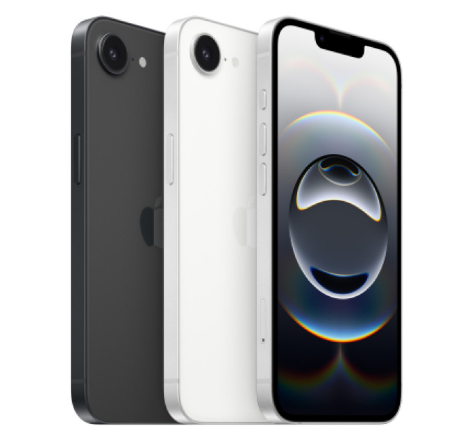 Apple Мобільний телефон Apple iPhone 16e 128GB Black (MD1Q4)