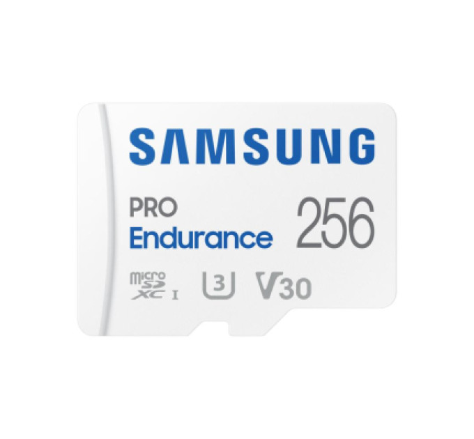Samsung Карта пам'яті Samsung 256GB microSDXC class 10 UHS-I U3 V30 Pro Endurance (MB-MJ256KA/EU)