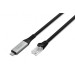 Digitus Дата кабель USB-C to RJ45 Ethernet 2.0m CAT6A S/FTP 1Gbps LSZH Digitus (AK-300601-020-S)