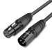 Ugreen Кабель мультимедійний XLR M to XLR F 3.0m AV130 black Ugreen (20711)
