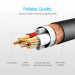 Ugreen Кабель мультимедійний 6.35mm M to XLR F 2.0m AV131 black Ugreen (20719)