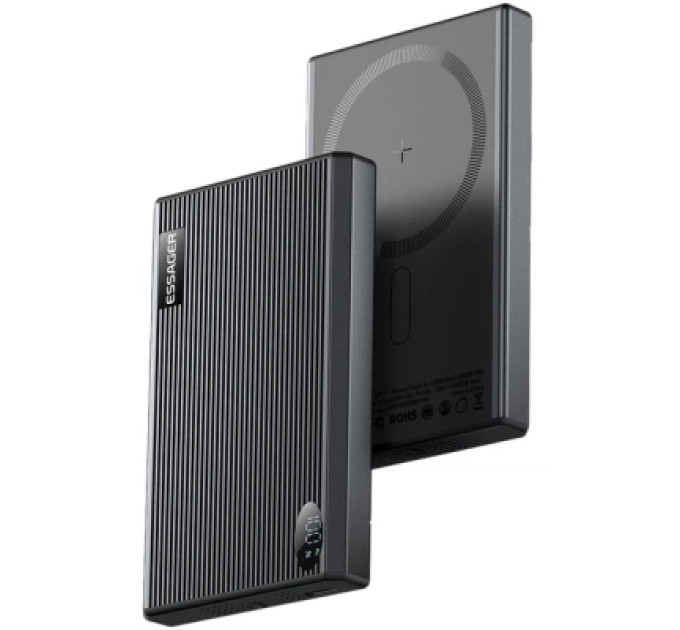 Essager Батарея універсальна Essager 10000mAh Shining magnetic 20W PD QC/3.0 (EDY1W-SY0G-Z)
