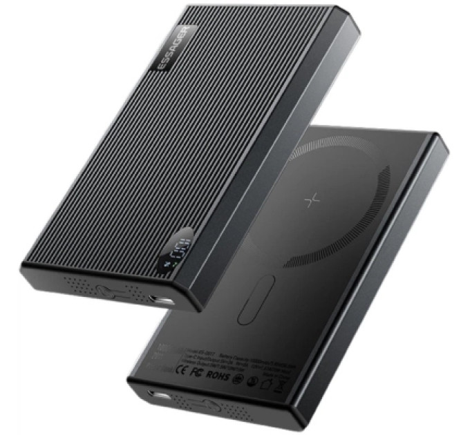 Essager Батарея універсальна Essager 10000mAh Shining magnetic 20W PD QC/3.0 (EDY1W-SY0G-Z)