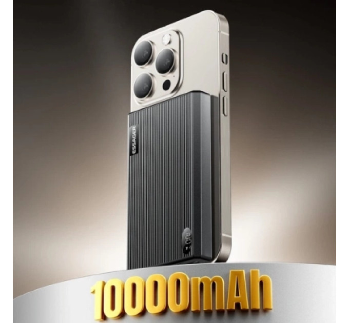Essager Батарея універсальна Essager 10000mAh Shining magnetic 20W PD QC/3.0 (EDY1W-SY0G-Z)