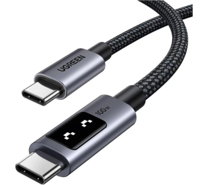 Ugreen Дата кабель USB-C to USB-C 1.0m PD 100W L509 black Ugreen (35501)