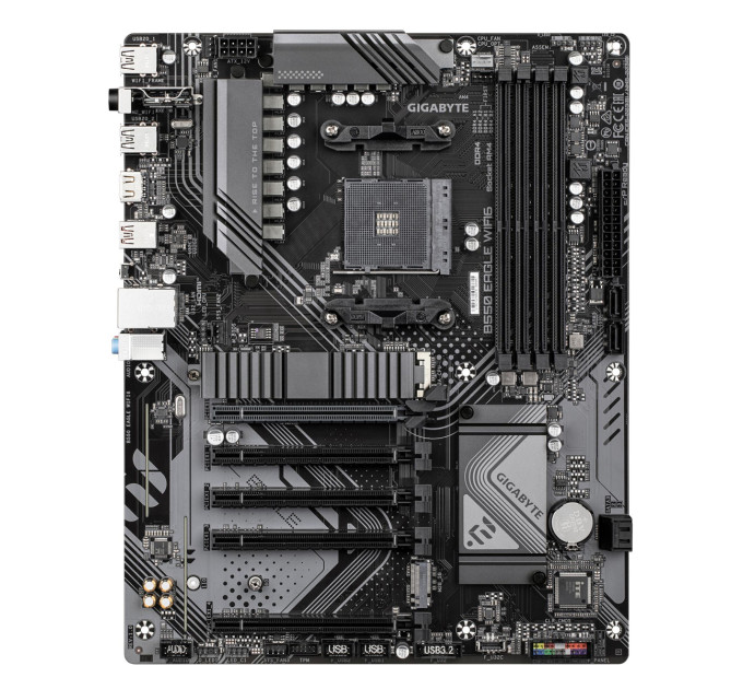 GIGABYTE Материнська плата AMD B550 SAM4 ATX B550 EAGLE WIFI6 1.0 GIGABYTE