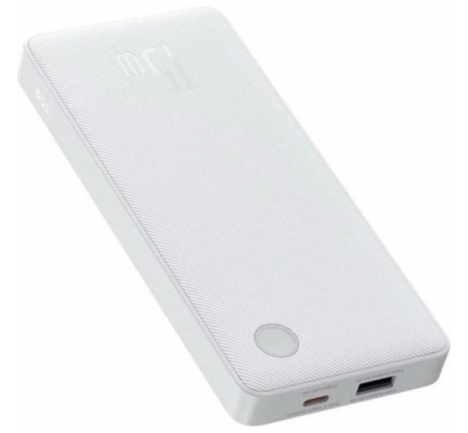 Baseus Батарея універсальна Baseus Airpow Lite 10000mAh 15W White (P10067500213-00)