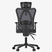 Maxxter Крісло офісне Maxxter Onyx, cітка, чорне