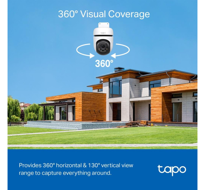 TP-Link Розумна вулична поворотна камера, Tapo C510W TP-LINK