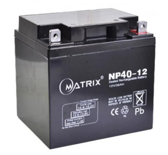 Matrix Батарея до ДБЖ Matrix 12V 40AH (NP40-12)