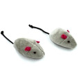 Hippie Pet Іграшка для котів Hippie Pet Мишка сіра 6 см (HIPCT2304067)