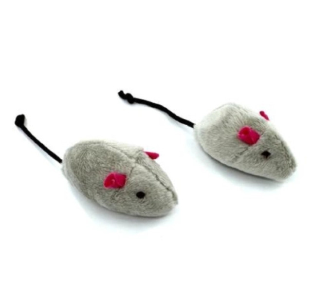 Hippie Pet Іграшка для котів Hippie Pet Мишка сіра 6 см (HIPCT2304067)