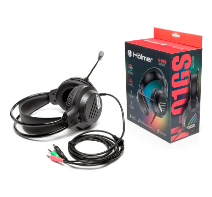 Hölmer Навушники Hölmer H-01GS 3.5 мм Black (H-01GS)