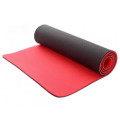 Ecofit Килимок для фітнесу Ecofit MD9012 двошаровий TPE 183 х 61 х 0,6 см Червоний/чорний (К00026951)