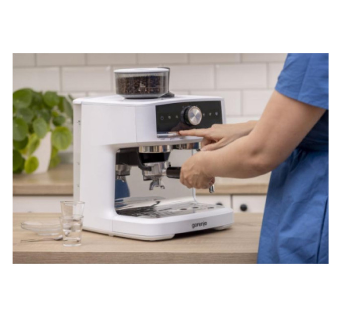Gorenje Ріжкова кавоварка еспресо Gorenje GSACM20W