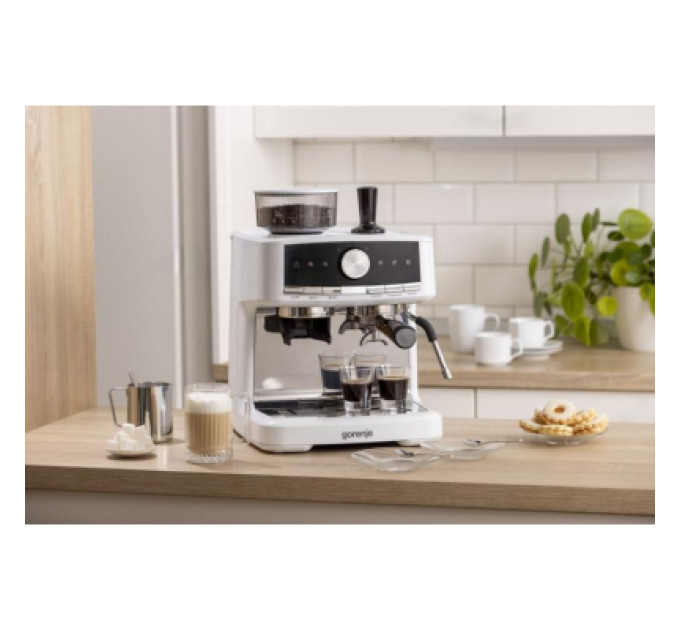 Gorenje Ріжкова кавоварка еспресо Gorenje GSACM20W