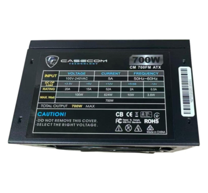 Casecom Блок живлення Casecom 700W (CM 700FM ATX)