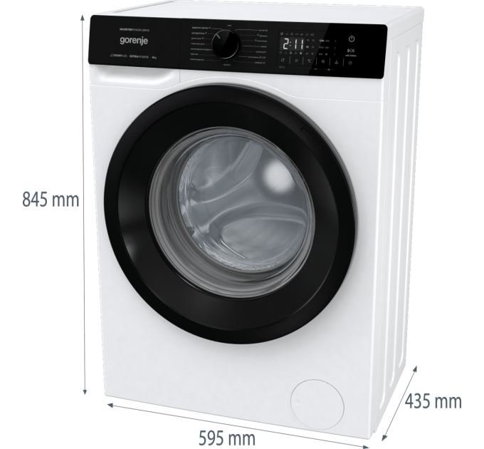 Gorenje Пральна машина  GORENJE WNHA62SAS/UA