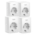 TP-Link Розумна міні Wi-Fi розетка (4 шт у комплекті), Tapo P100(4-pack)