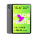 Pixus Планшет Pixus BigTab 13.4" 8/128GB LTE, gray (4897058532647)