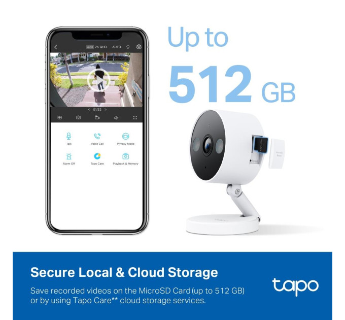 TP-Link Wi-Fi камера, Tapo C120 TP-LINK