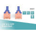Патч-корд DIGITUS CAT 6 UTP, 0.25м, AWG 26/7, Cu, LSZH, синій