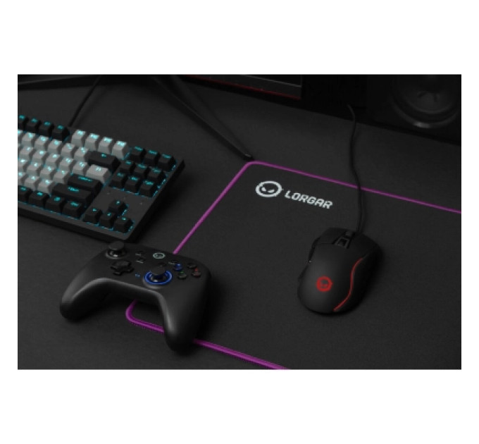 Lorgar Килимок для мишки Lorgar Main 315 Black/Purple (LRG-GMP315)