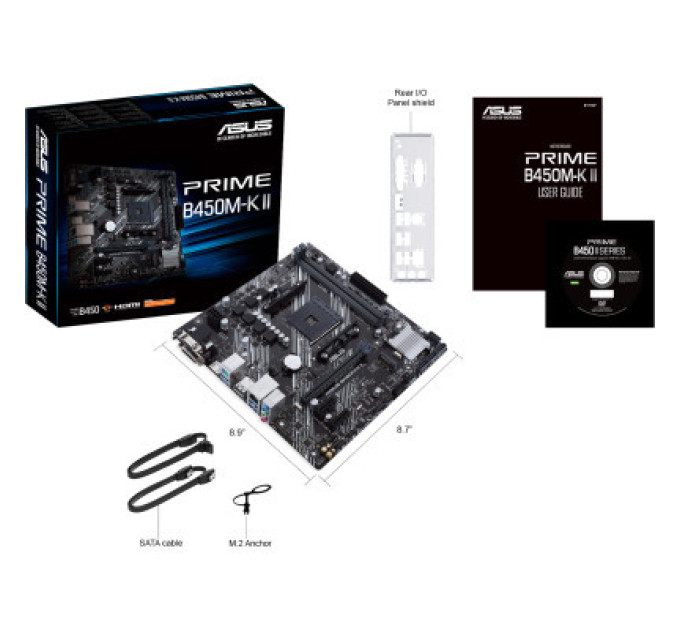 ASUS Материнська плата ASUS PRIME B450M-K II