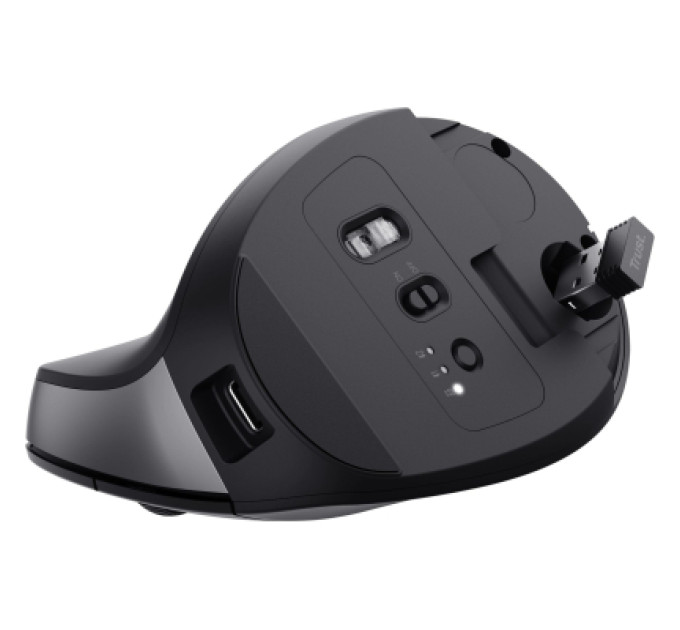 Trust Мишка Trust Bayo + Ergonomic Wireless/Bluetooth Black (25146)