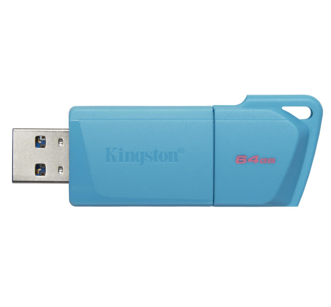 Kingston Флеш-накопичувач USB3.2  64GB Kingston DataTraveler Exodia M Aqua Blue (KC-U2L64-7LB)