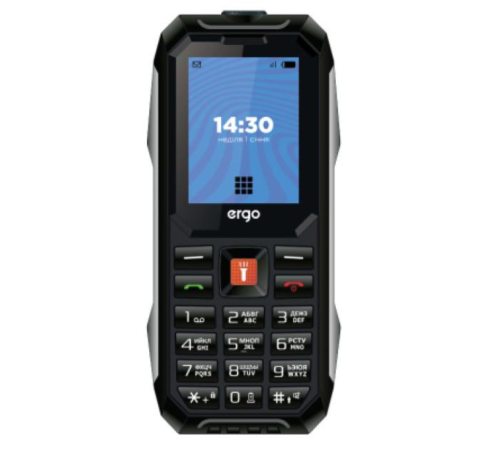 Ergo Мобільний телефон Ergo E182 Black