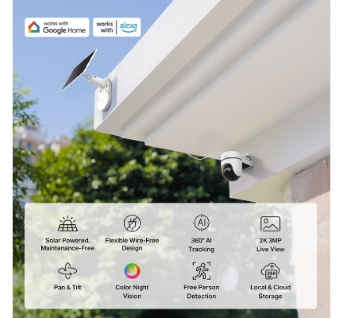 TP-Link Камера відеоспостереження TP-Link TAPO-C610-KIT (TAPO-C610KIT)