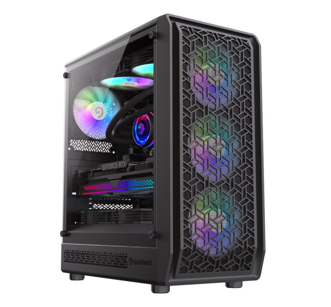 Gamemax Корпус  Gamemax Forge MB Black with window
