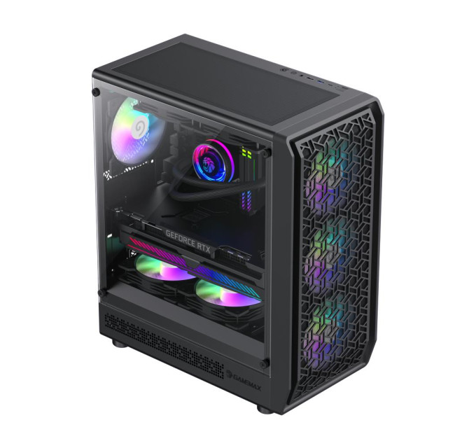 Gamemax Корпус  Gamemax Forge MB Black with window