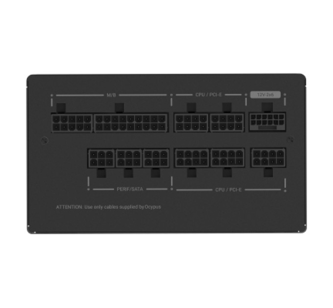OCYPUS Блок живлення OCYPUS 650W IOTA P650S (IOTA-P650S-GFFBK025X-EU)