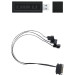 Lian Li Контроллер вентилятора Lian Li L-Wireless Controller, Black (G89.RF-T-B.02)