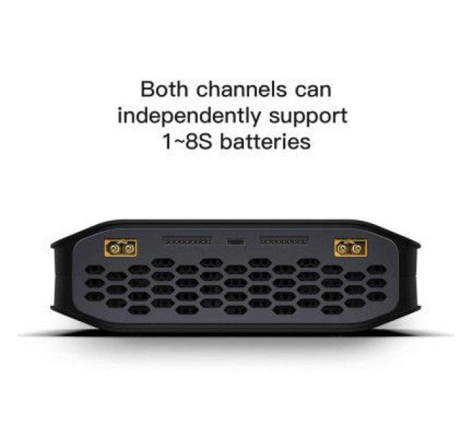 iSDT Зарядний пристрій для дрона iSDT K4 AC 400W DC 600Wx2 (HP0015.K4)
