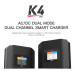 iSDT Зарядний пристрій для дрона iSDT K4 AC 400W DC 600Wx2 (HP0015.K4)