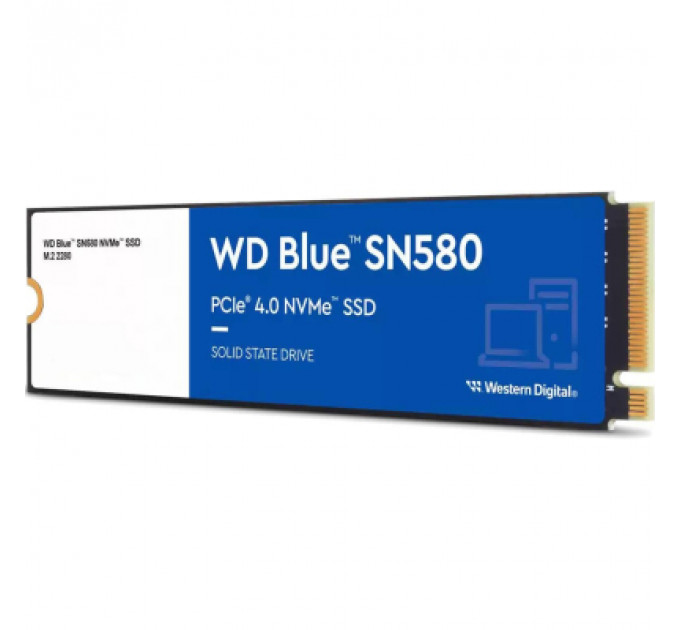 Накопичувач SSD M.2 2280 250GB SN580 WD (WDS250G3B0E)