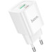 HOCO Зарядний пристрій HOCO C147A Charm 1xUSB-C PD20W + 1xUSB QC3.0 White (6942007630276)