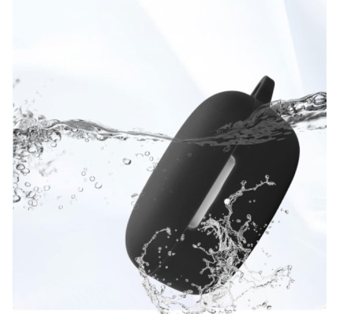 BeCover Чохол для навушників BeCover Silicon для Xiaomi Redmi Buds 6 Play Black (713228)