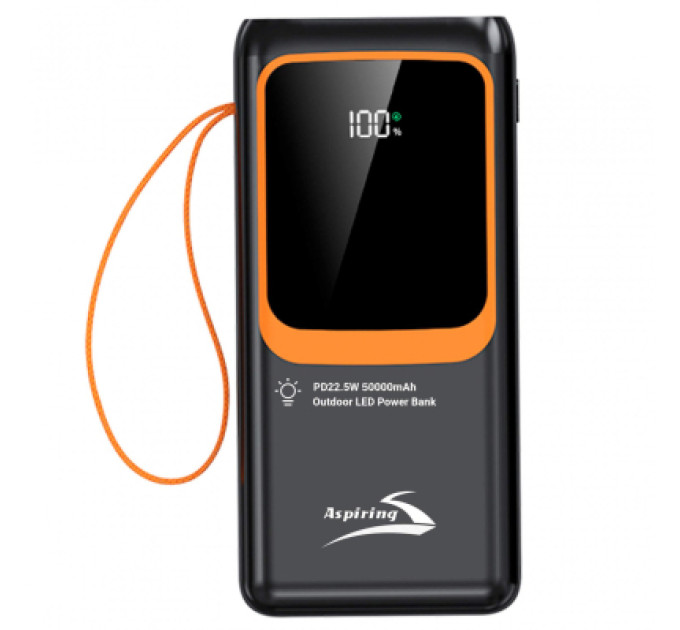 Aspiring Батарея універсальна Aspiring Light 50 50000mAh PD/22.5W (PB-L50)
