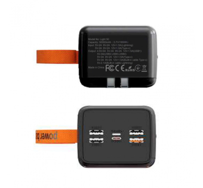 Aspiring Батарея універсальна Aspiring Light 50 50000mAh PD/22.5W (PB-L50)