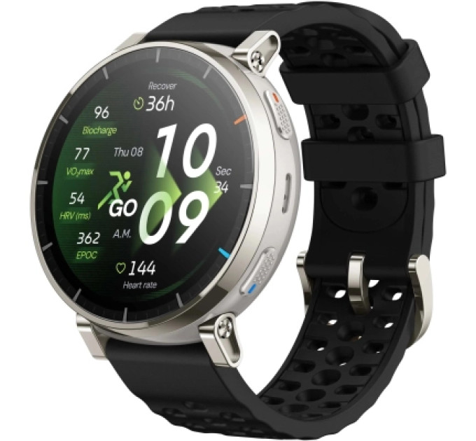 Amazfit Смарт-годинник Amazfit Active 3 Premium W2559GL1N Срібний (1193746)